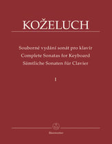 Complete Sonatas for Keyboard Solo, Vol. 1 piano sheet music cover